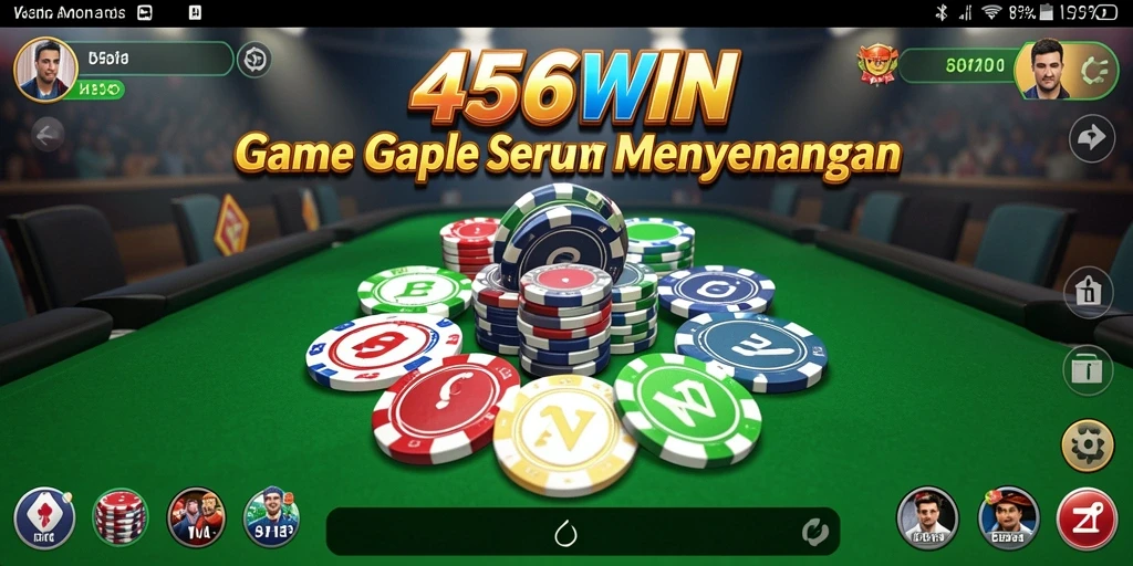 Tampilan gameplay Gaple yang seru dan interaktif