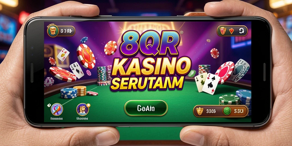 Screenshot gameplay yang memukau dari 8QR permainan Kasino.