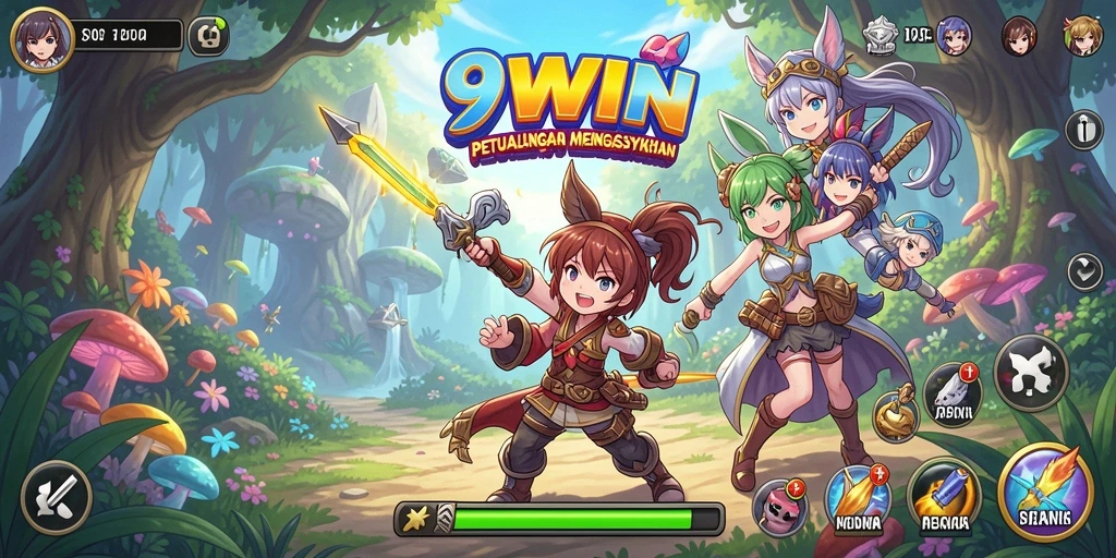 Tampilan gameplay 9WIN yang menakjubkan dan penuh aksi.