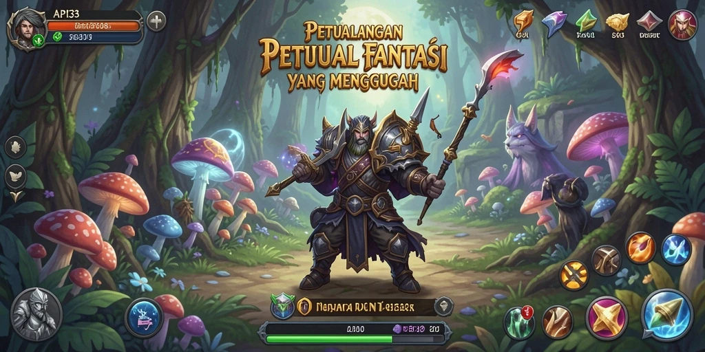 Tangkapan layar gameplay API33 yang menakjubkan dan penuh aksi.