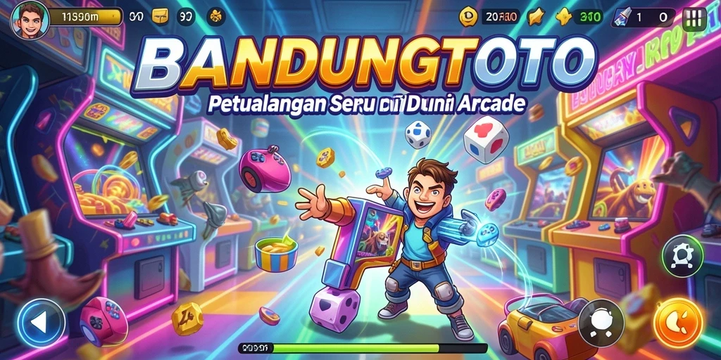 Tampilan gameplay yang seru dan menantang dari BANDUNGTOTO.