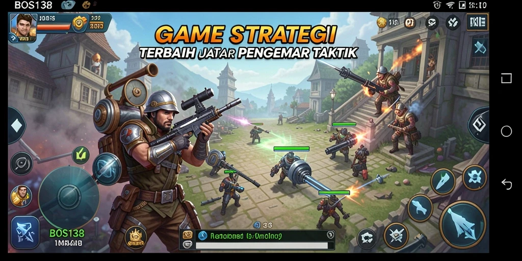 Tangkapan layar gameplay <strong>BOS138</strong> menunjukkan taktik mendalam yang harus diterapkan pemain.