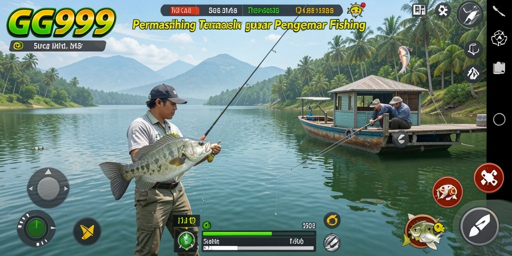 Tangkapan ikan spektakuler dalam gameplay GG999.