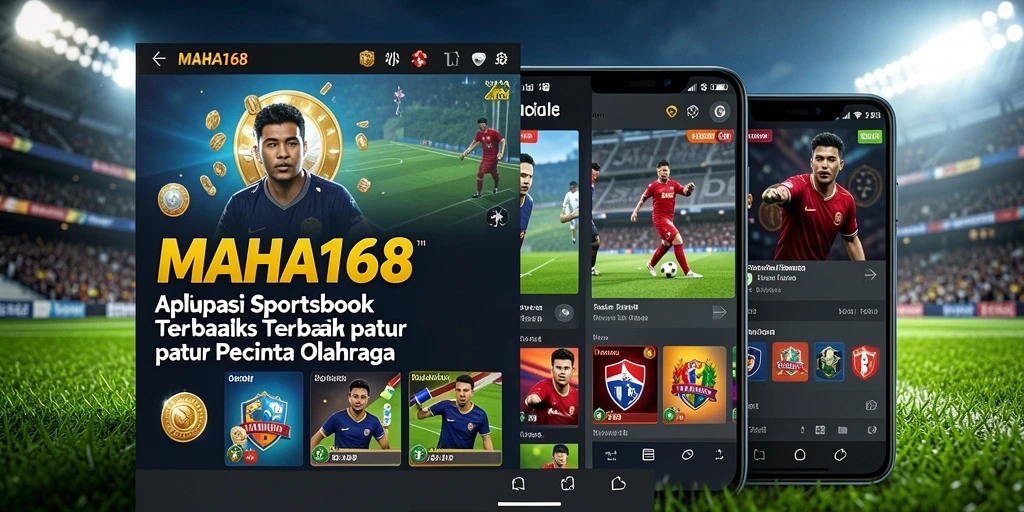 Tampilan gameplay MAHA168 saat memasang taruhan olahraga secara langsung.