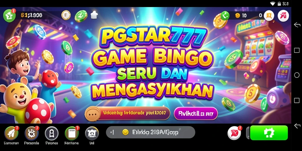 Tampilan gameplay seru dalam PGSTAR777 dengan suasana Bingo yang mengasyikkan.