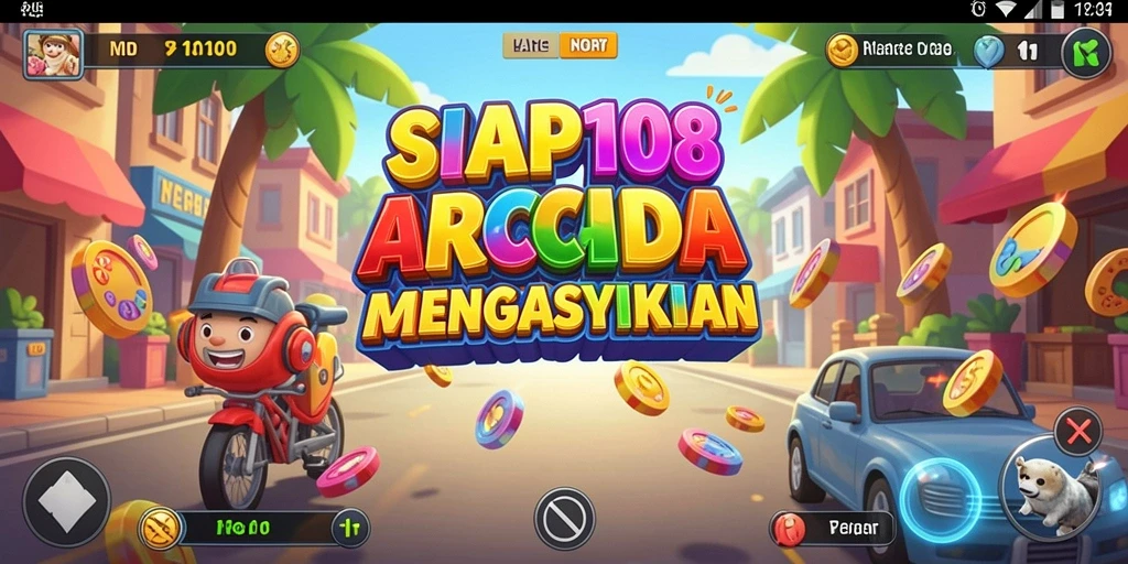Screenshot gameplay menunjukkan aksi seru di SIAP108 dengan grafis menarik.