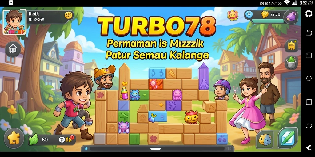 Tampilan gameplay TURBO78 yang memukau dan menantang.