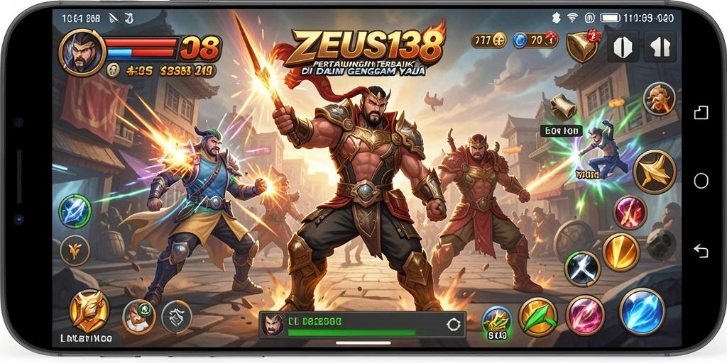 Gameplay mendebarkan dari ZEUS138 dengan pertarungan yang intens.